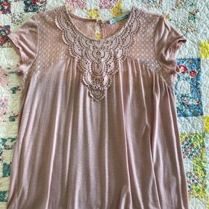 Mauve blouse